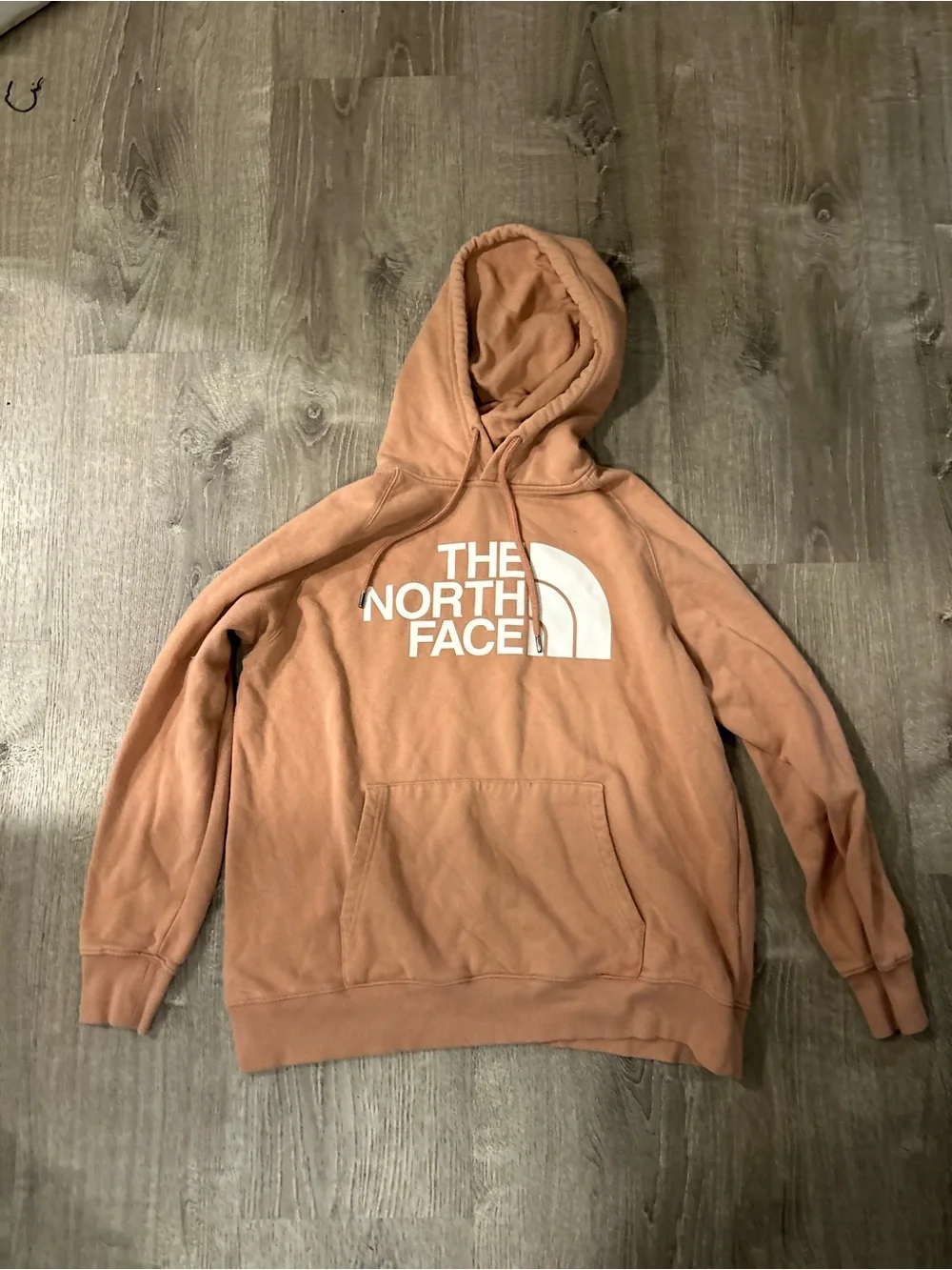 The North Face Men's Pullover Hoodie in Dusty Peach